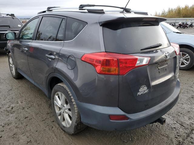 2T3DFREV9DW120177 - 2013 TOYOTA RAV4 LIMIT GRAY photo 3