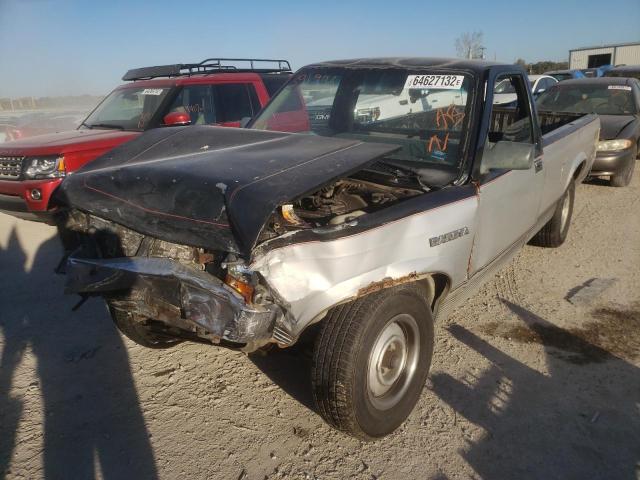 1B7FN14M1HS391996 - 1987 DODGE DAKOTA SILVER photo 2