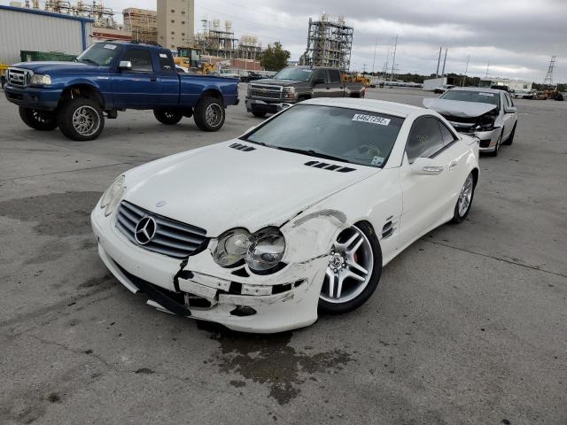 WDBSK75F13F006866 - 2003 MERCEDES-BENZ SL 500R WHITE photo 2