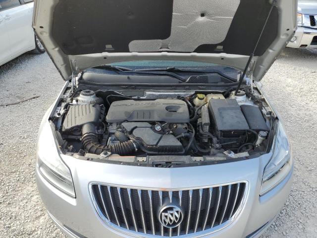 W04GN5EC0B1032731 - 2011 BUICK REGAL CXL SILVER photo 11