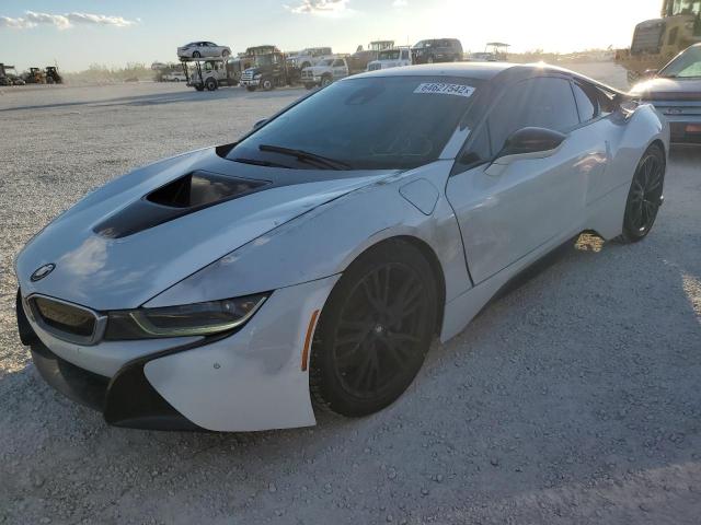 WBY2Z2C52FV391101 - 2015 BMW I8 WHITE photo 2