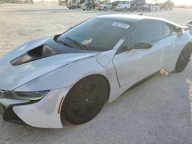 WBY2Z2C52FV391101 - 2015 BMW I8 WHITE photo 9