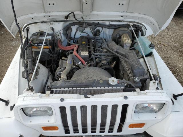 1J4FY19P2SP252345 - 1995 JEEP WRANGLER / WHITE photo 7