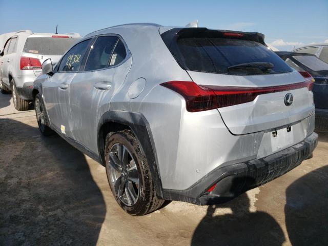 JTHY3JBH5K2002898 - 2019 LEXUS UX 200 SILVER photo 3