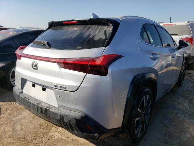 JTHY3JBH5K2002898 - 2019 LEXUS UX 200 SILVER photo 4