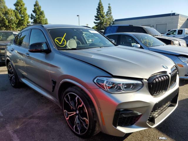 5YMUJ0C02L9C47802 - 2020 BMW X4 M COMPE SILVER photo 1