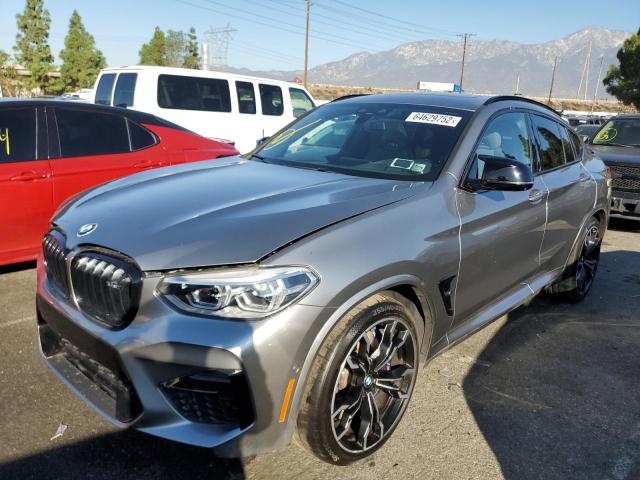 5YMUJ0C02L9C47802 - 2020 BMW X4 M COMPE SILVER photo 2