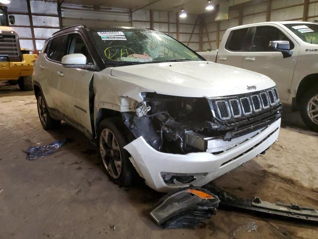 3C4NJDCBXKT767092 - 2019 JEEP COMPASS LI أبيض صورة 1