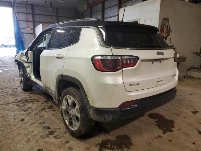 3C4NJDCBXKT767092 - 2019 JEEP COMPASS LI أبيض صورة 3