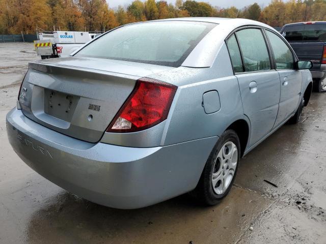 1G8AJ52F63Z130214 - 2003 SATURN ION LEVEL BLUE photo 4