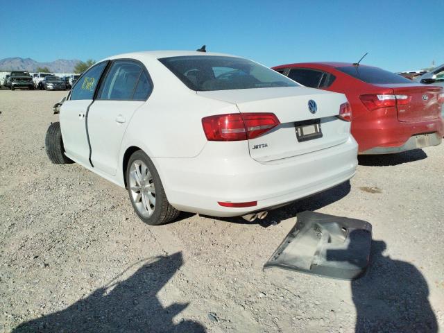 3VW2K7AJ4FM348583 - 2015 VOLKSWAGEN JETTA BASE 白色 照片 3