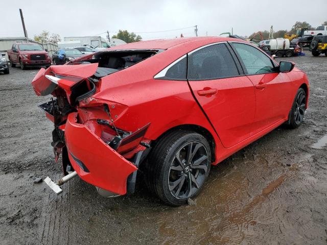 2HGFC2F89LH542824 - 2020 HONDA CIVIC SPOR 红色 照片 4