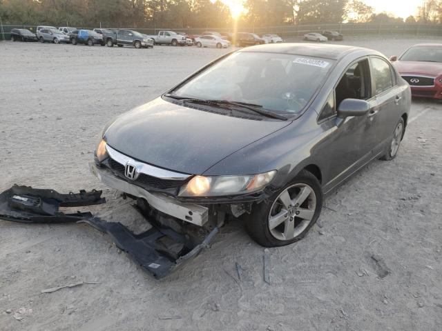 19XFA1F69BE044260 - 2011 HONDA CIVIC LX-S فحمي صورة 2