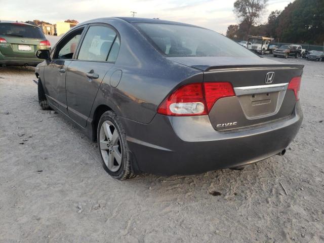 19XFA1F69BE044260 - 2011 HONDA CIVIC LX-S فحمي صورة 3