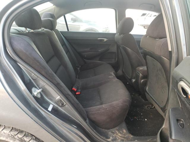 19XFA1F69BE044260 - 2011 HONDA CIVIC LX-S فحمي صورة 6