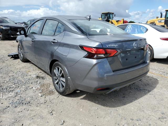 3N1CN8EV7ML850320 - 2021 NISSAN VERSA SV GRAY photo 3