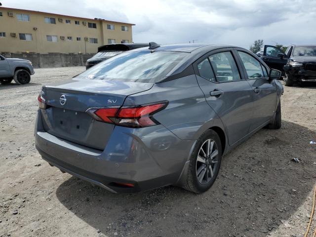 3N1CN8EV7ML850320 - 2021 NISSAN VERSA SV GRAY photo 4