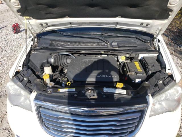 2C4RC1BG9CR388130 - 2012 CHRYSLER TOWN & COU WHITE photo 7