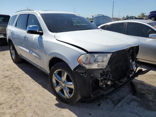 1C4SDHET5DC677337 - 2013 DODGE DURANGO CI WHITE photo 1