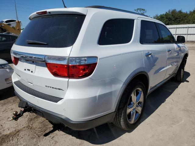 1C4SDHET5DC677337 - 2013 DODGE DURANGO CI WHITE photo 4