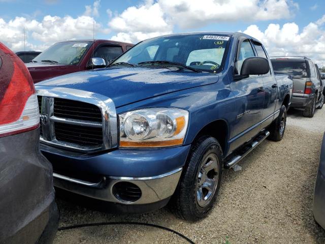 1D7HA18N16S642655 - 2006 DODGE RAM 1500 S BLUE photo 2