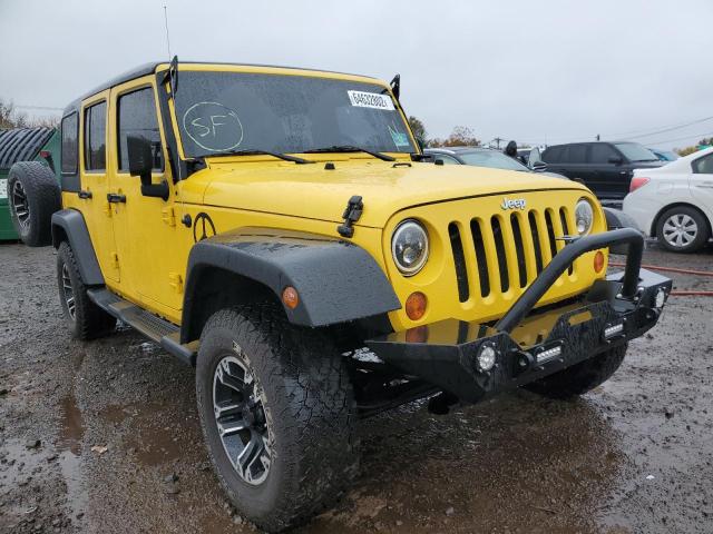 1J4GA39187L229585 - 2007 JEEP WRANGLER X YELLOW photo 1