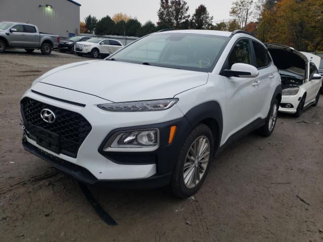 KM8K2CAA2KU332606 - 2019 HYUNDAI KONA SEL WHITE photo 2