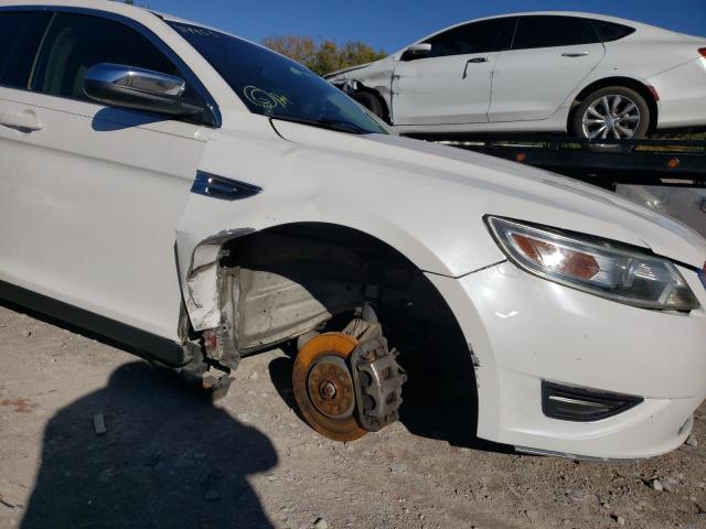 1FAHP2F86FG114453 - 2015 FORD TAURUS LIM WHITE photo 9