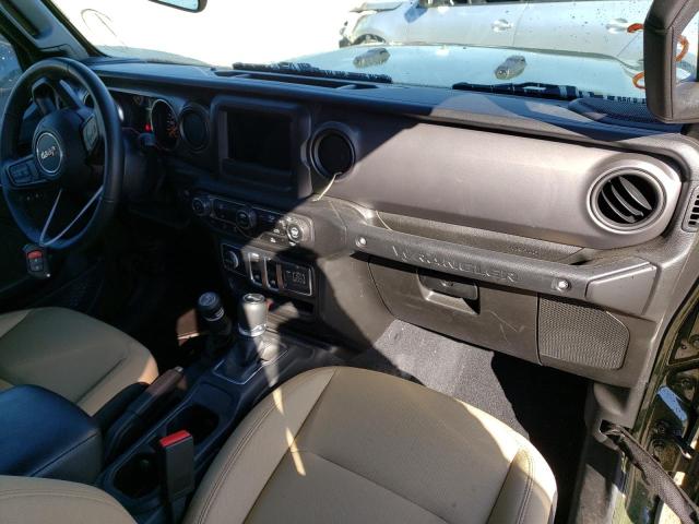 1C4GJXAN5NW245489 - 2022 JEEP WRANGLER S მწვანე ფოტო 9