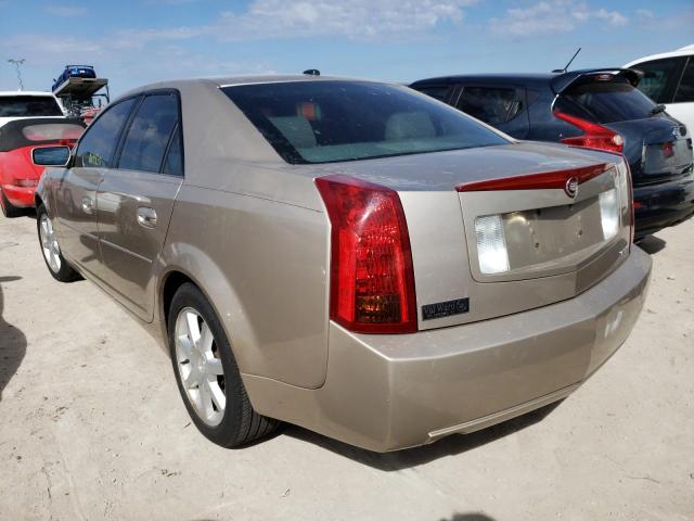 1G6DP567850218244 - 2005 CADILLAC CTS HI FEA BEIGE photo 3