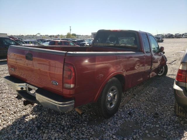 1FTRX17W52NB50114 - 2002 FORD F150 RED photo 4