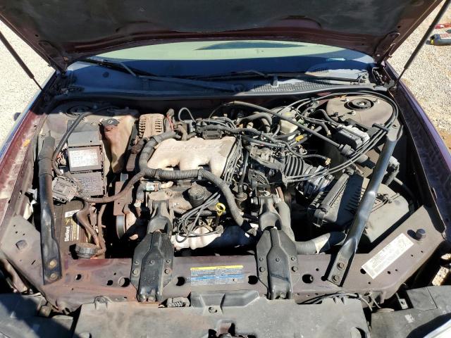 2G1WW12E549440288 - 2004 CHEVROLET MONTE CARL 勃艮第红 照片 7