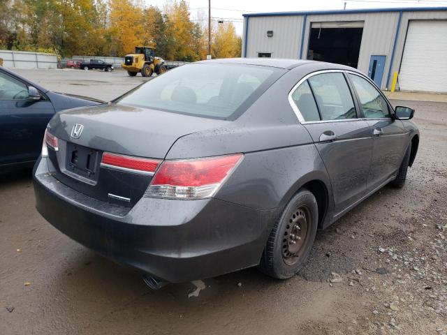 1HGCP2F61CA064225 - 2012 HONDA ACCORD SE GRAY photo 4