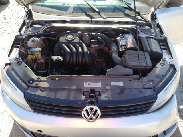 3VW2K7AJ7EM234995 - 2014 VOLKSWAGEN JETTA BASE 银色 照片 7