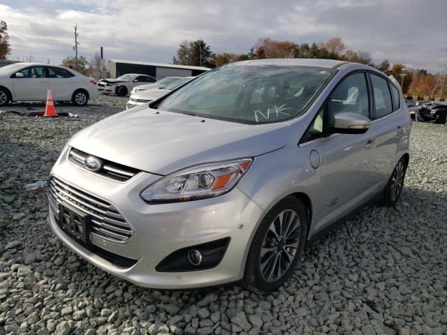 1FADP5FU6HL117568 - 2017 FORD C-MAX TITA SILVER photo 2