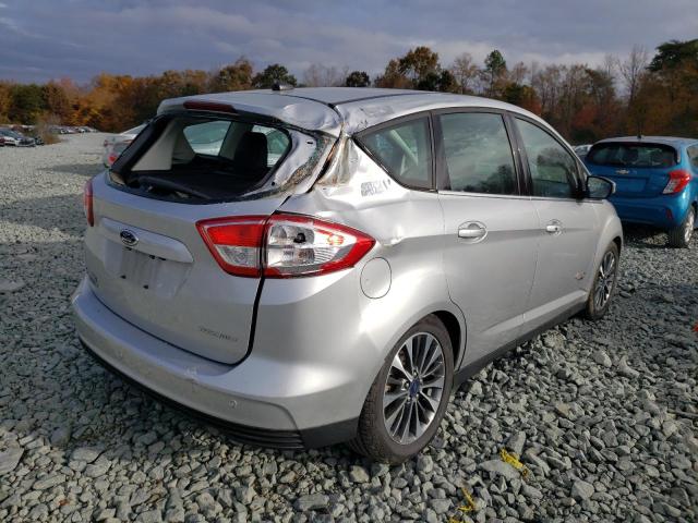 1FADP5FU6HL117568 - 2017 FORD C-MAX TITA SILVER photo 4