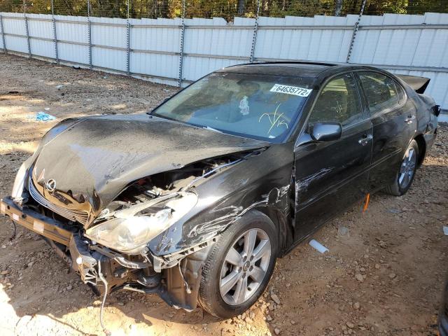 JTHBA30G665173438 - 2006 LEXUS ES 330 BLACK photo 2