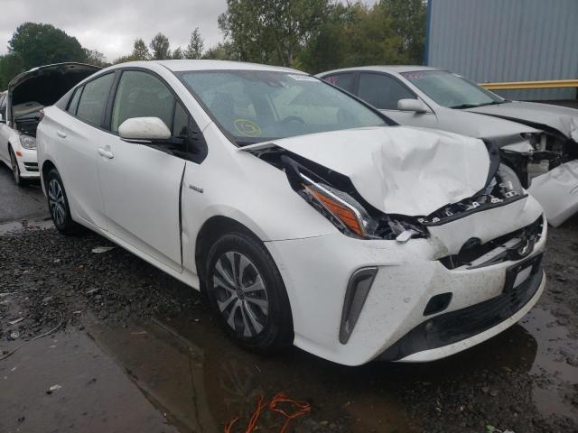 JTDL9RFU7L3022338 - 2020 TOYOTA PRIUS LE WHITE photo 1