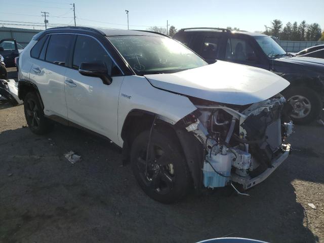 JTMEWRFV6LD542826 - 2020 TOYOTA RAV4 XSE WHITE photo 1