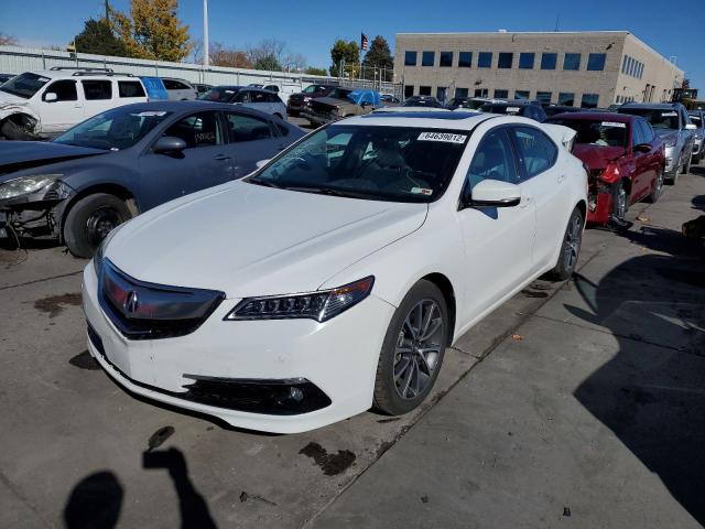 19UUB3F73FA009457 - 2015 ACURA TLX ADVANC WHITE photo 2