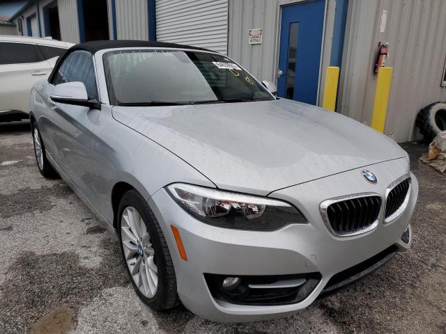 WBA1K9C57GV710923 - 2016 BMW 228 I SULE SILVER photo 1