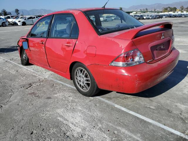 JA3AJ86E06U059715 - 2006 MITSUBISHI LANCER OZ RED photo 3