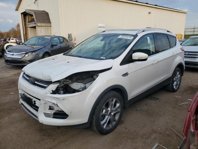 1FMCU9J96EUE16679 - 2014 FORD ESCAPE TIT WHITE photo 2