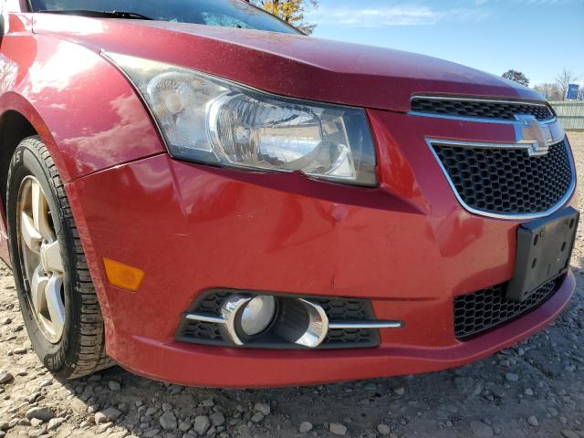 1G1PF5SC2C7120887 - 2012 CHEVROLET CRUZE RED photo 9