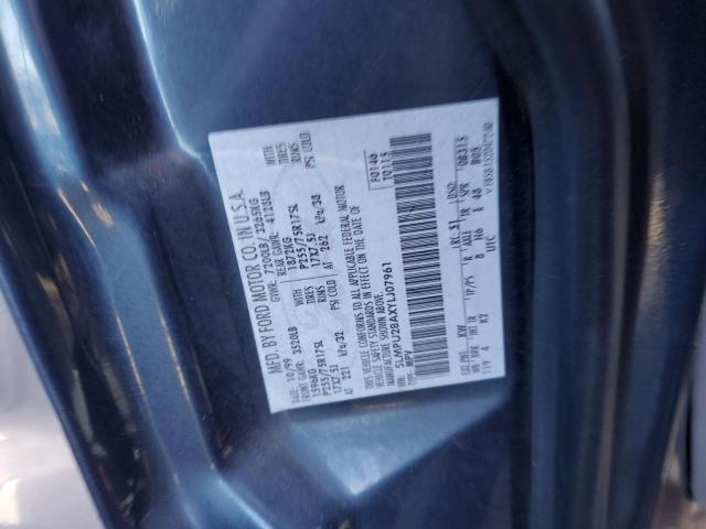 5LMPU28AXYLJ07961 - 2000 LINCOLN NAVIGATOR 灰色 照片 10