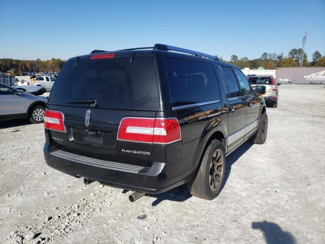 5LMJJ3J56DEL08224 - 2013 LINCOLN NAVIGATOR BLACK photo 4