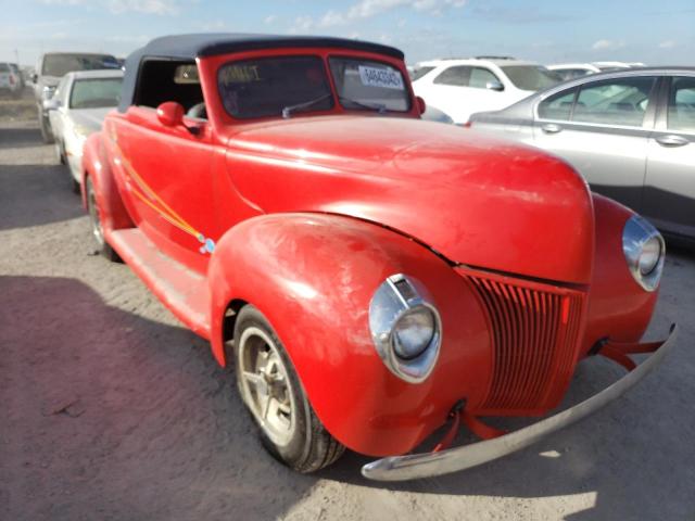 184766479 - 1939 FORD CABRIOLET RED photo 1
