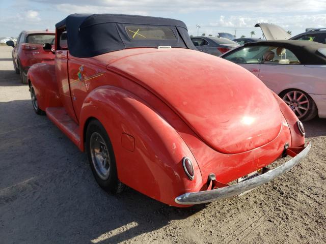 184766479 - 1939 FORD CABRIOLET RED photo 3