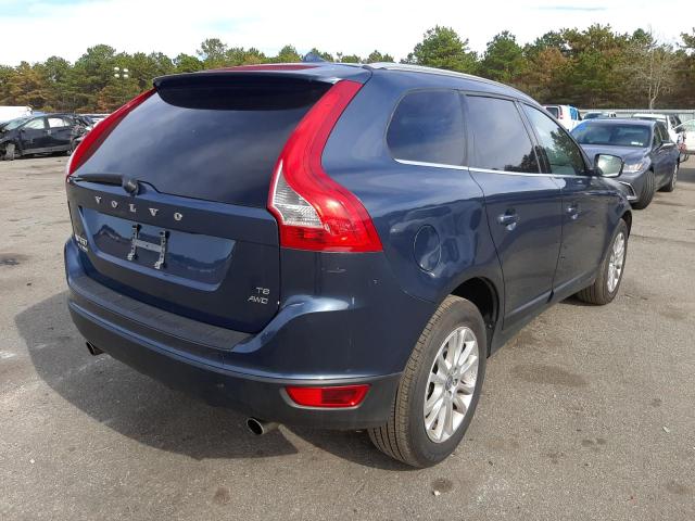 YV4992DZ2A2127322 - 2010 VOLVO XC60 T6 BLUE photo 4