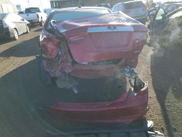 3FAHP0JG0CR220629 - 2012 FORD FUSION SEL RED photo 9